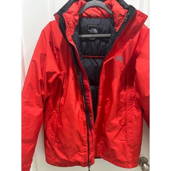 The North Face Gore-Tex Men’s Mountain 2 in 1 Jacket in Red Sz S - Picture 4 of 13